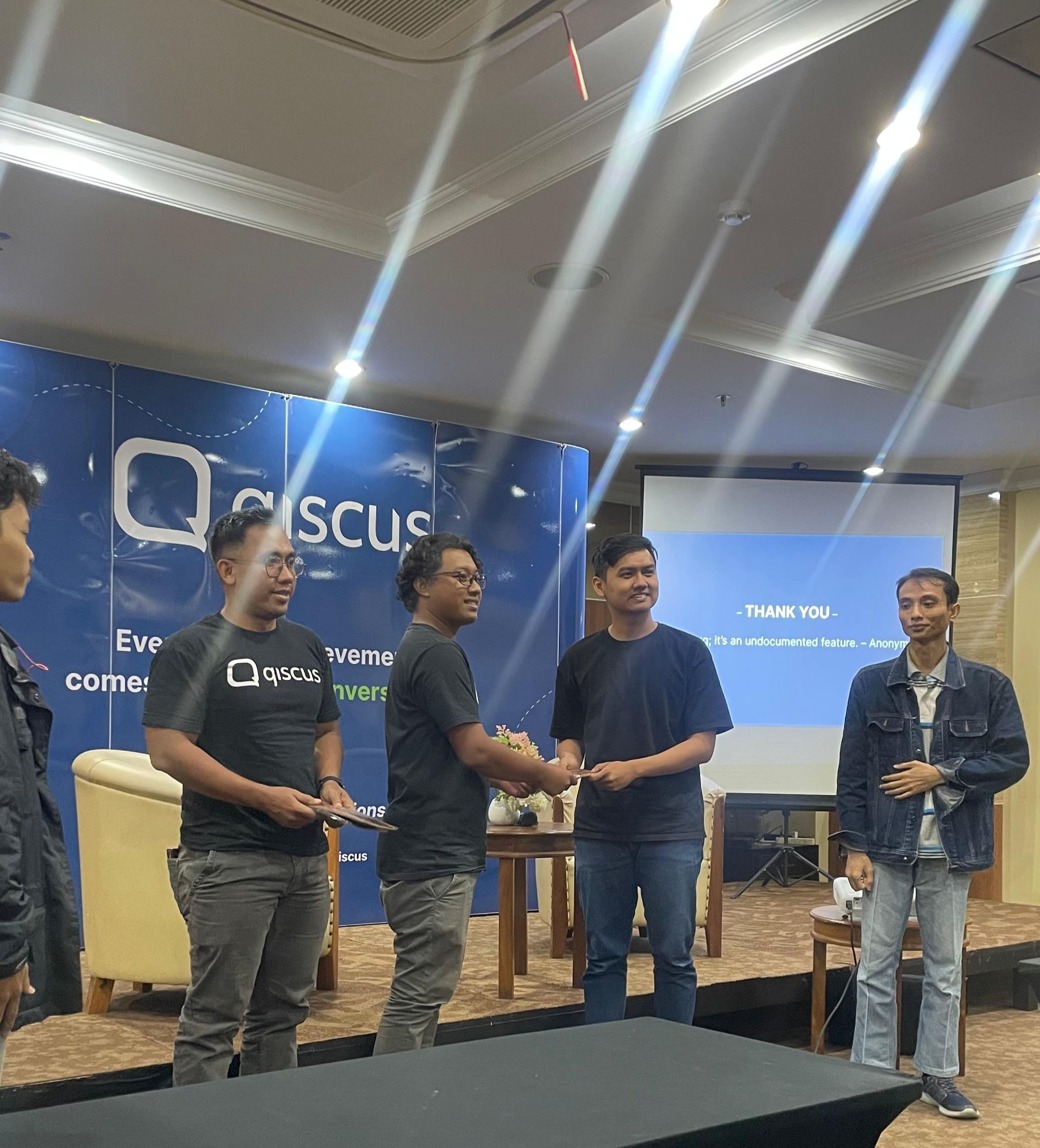 Attending Qisqus Event in Yogyakarta